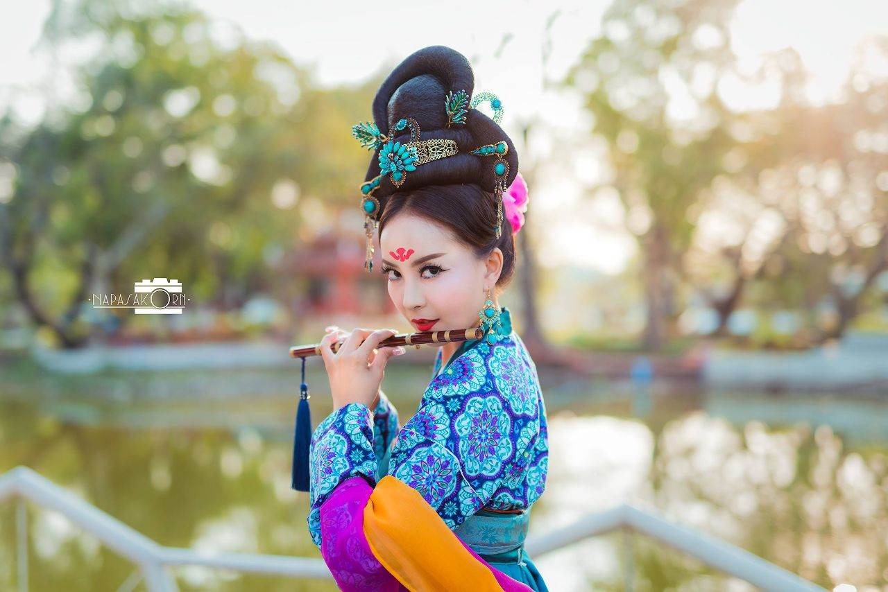 Tang Dynasty clothing - 唐代 齐胸襦裙