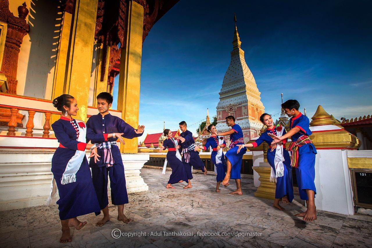 THAILAND 🇹🇭 | ฟ้อนภูไทเรณูนคร, Phu thai dance, Nakhon phanom province