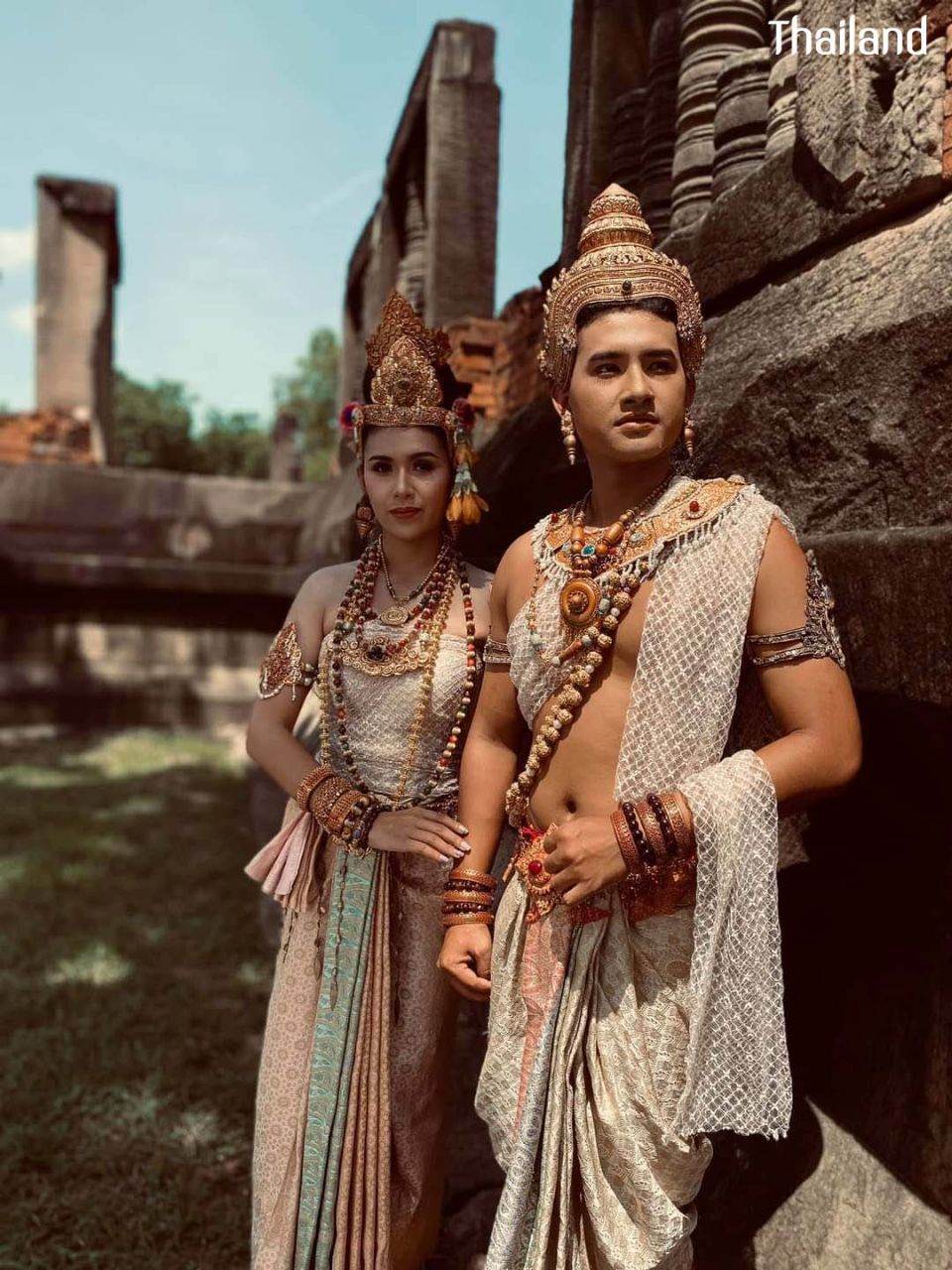 THAILAND 🇹🇭 | การแต่งกายสมัยทวารวดี -The outfit of Dvaravati Era in Thailand.