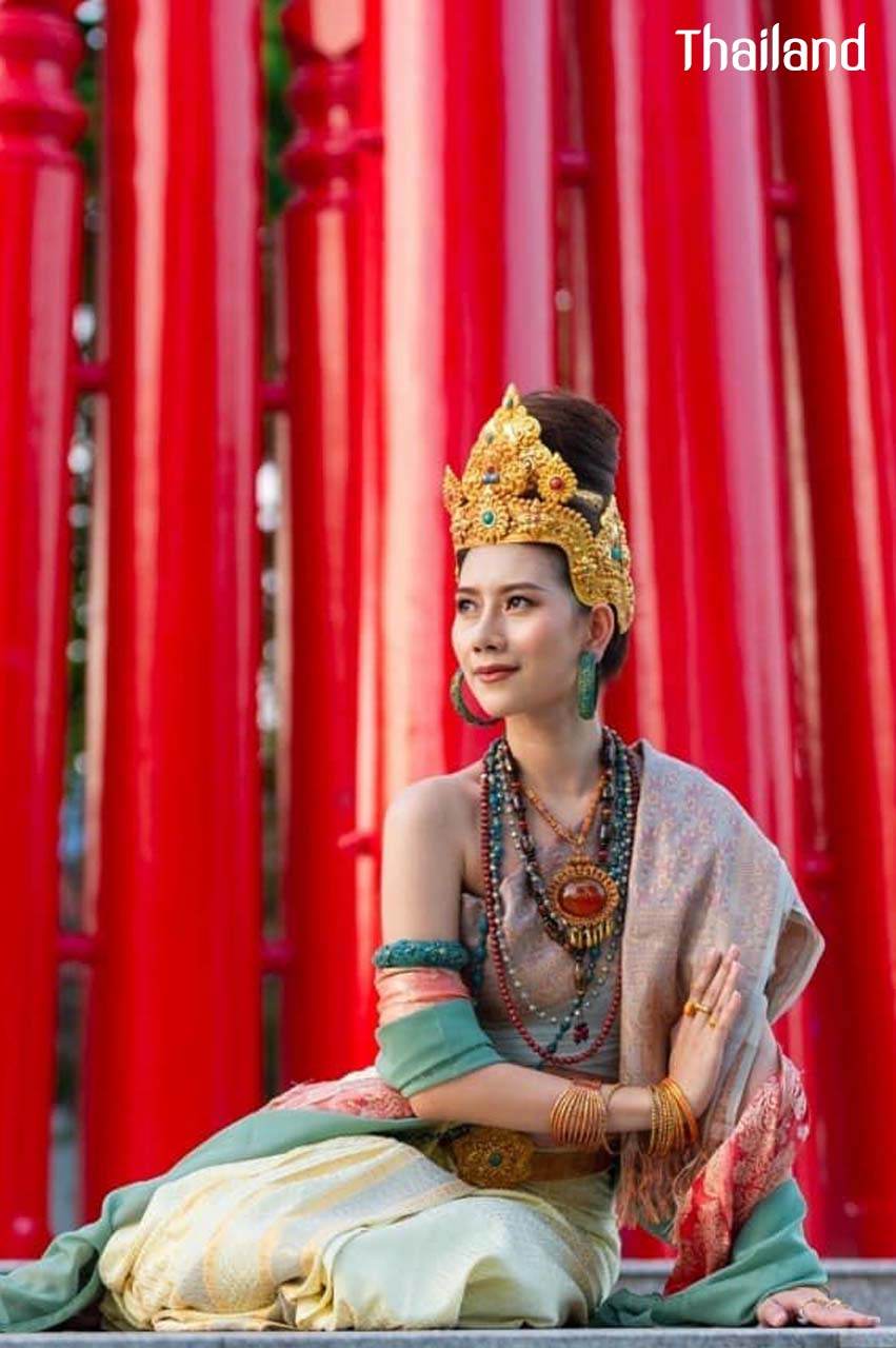 THAILAND 🇹🇭 | การแต่งกายสมัยทวารวดี -The outfit of Dvaravati Era in Thailand.