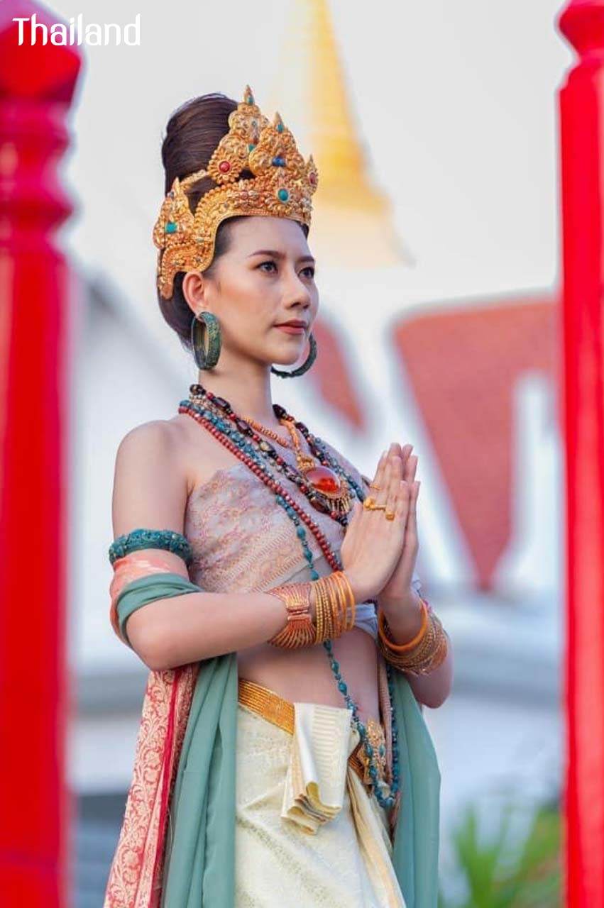 THAILAND 🇹🇭 | การแต่งกายสมัยทวารวดี -The outfit of Dvaravati Era in Thailand.