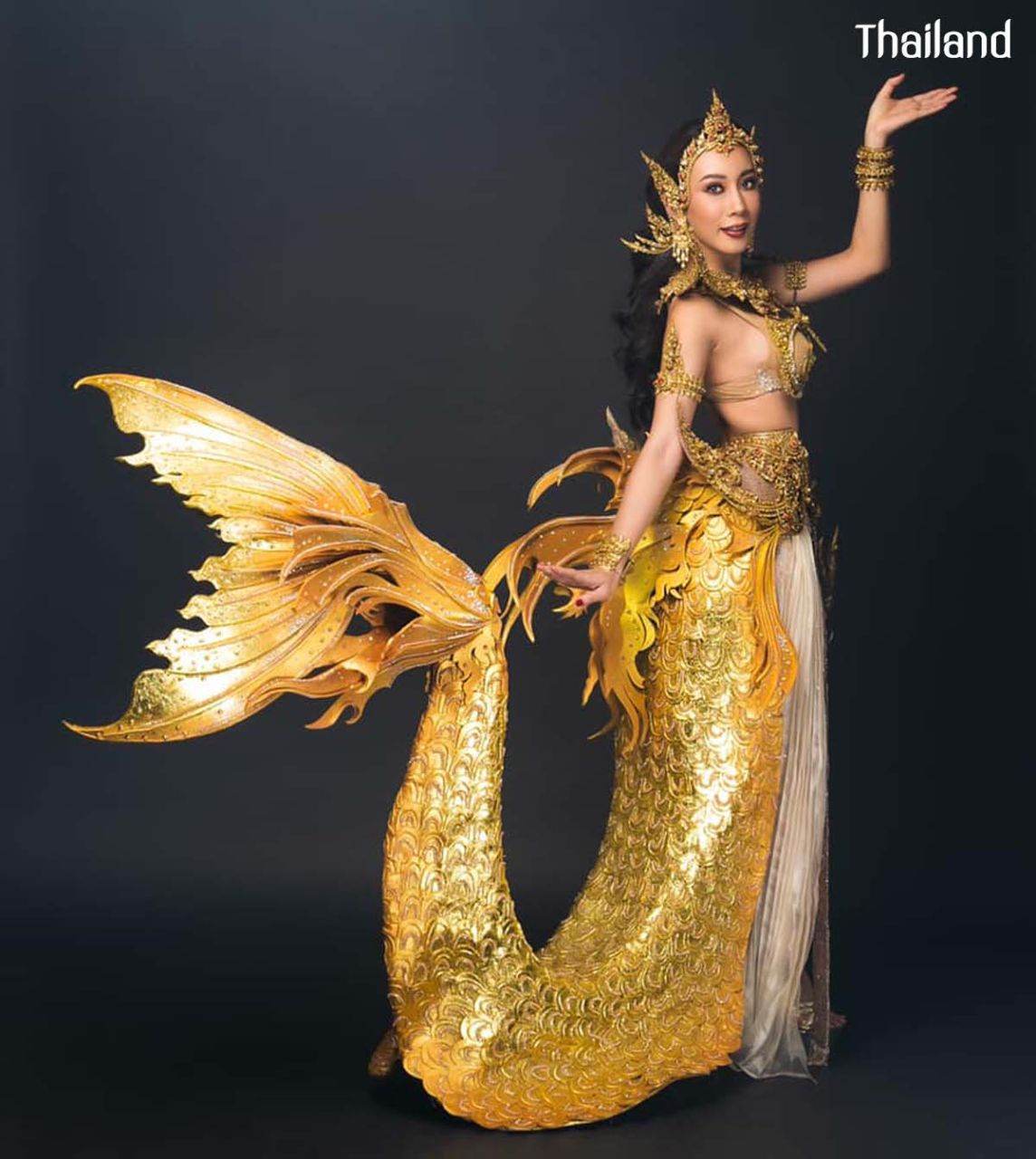 THAILAND 🇹🇭 | Thai National Costume by Miss Earth Thailand 2020