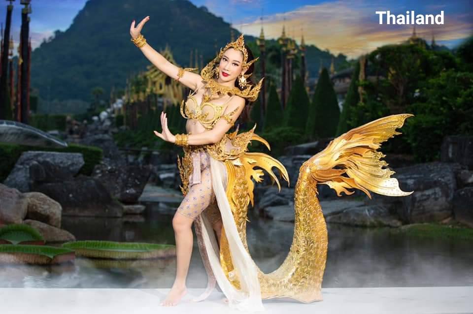 THAILAND 🇹🇭 | Thai National Costume by Miss Earth Thailand 2020