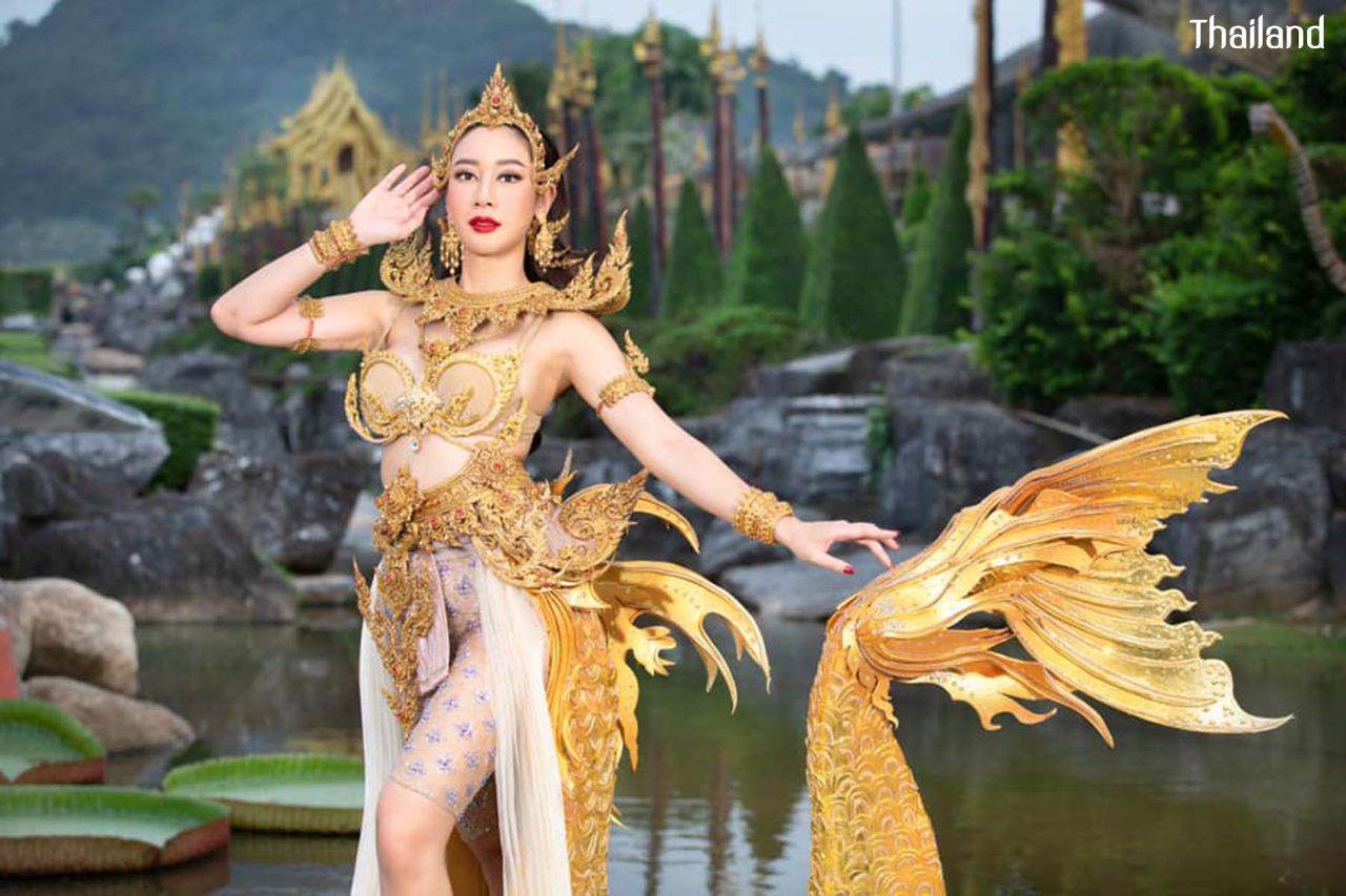 THAILAND 🇹🇭 | Thai National Costume by Miss Earth Thailand 2020