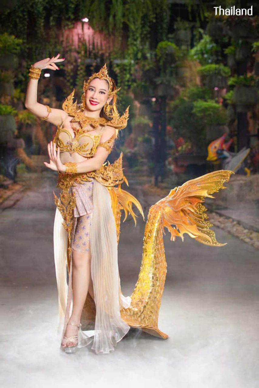 THAILAND 🇹🇭 | Thai National Costume by Miss Earth Thailand 2020