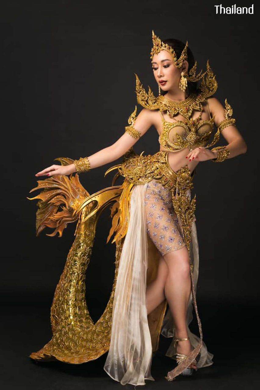 THAILAND 🇹🇭 | Thai National Costume by Miss Earth Thailand 2020