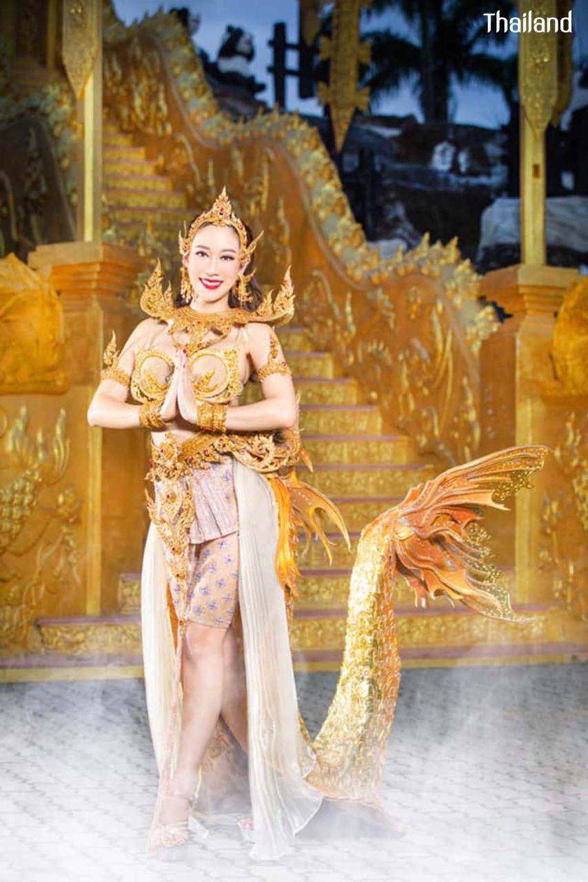 THAILAND 🇹🇭 | Thai National Costume by Miss Earth Thailand 2020