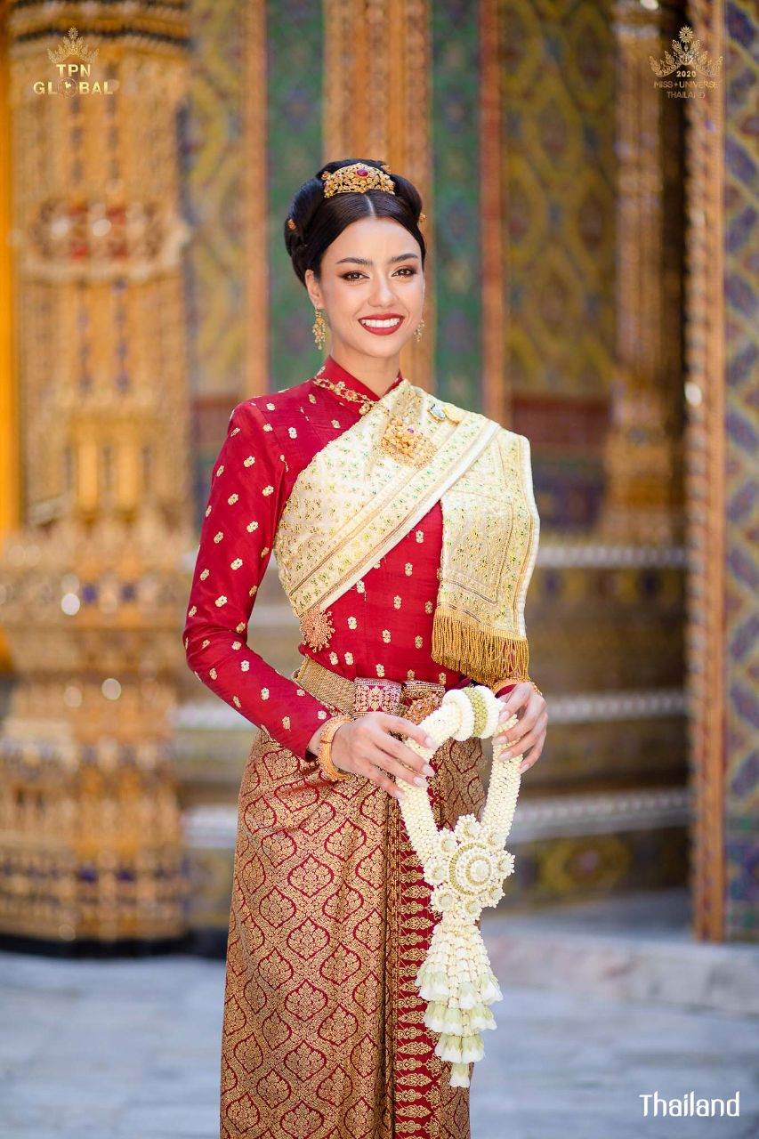 THAILAND 🇹🇭 | Thai Dress, Thai National Costume by Miss Universe Thailand 2020