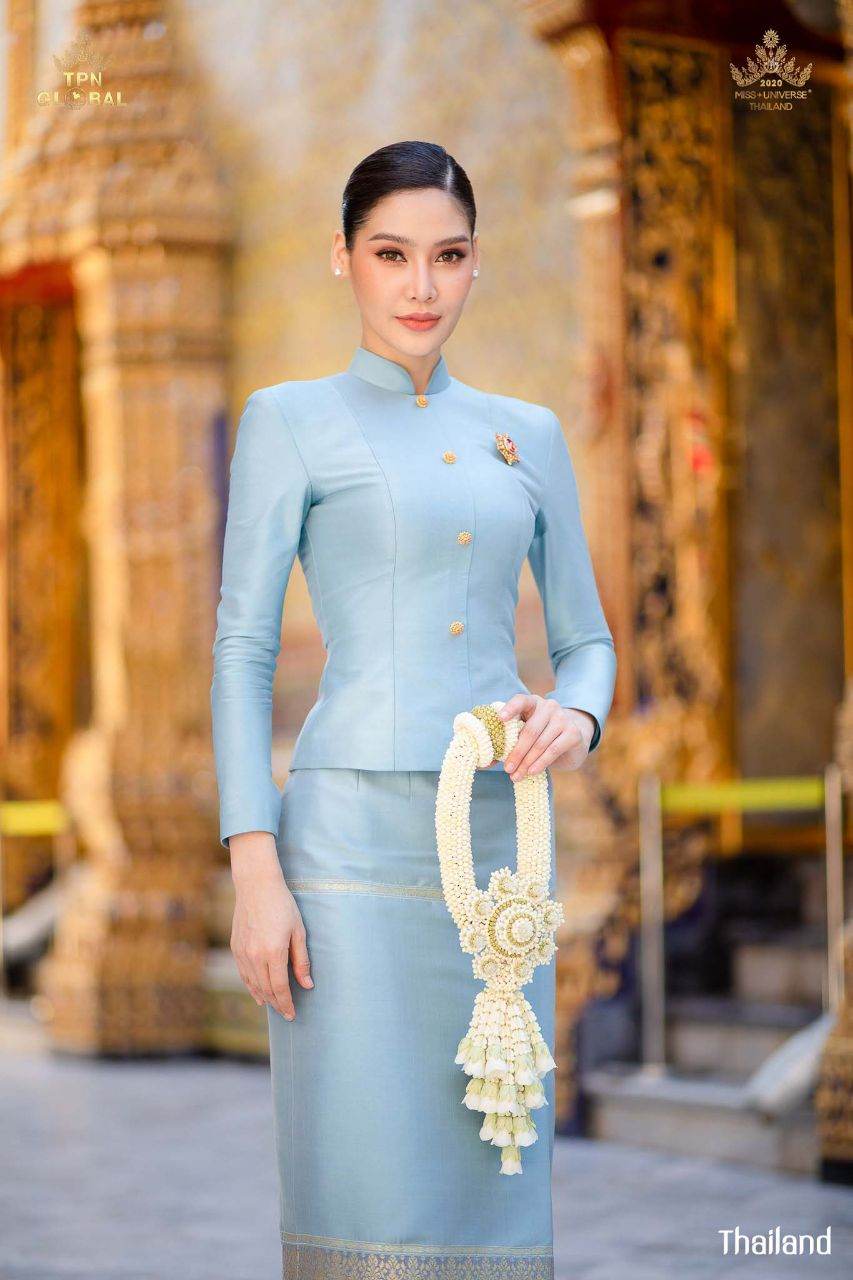 THAILAND 🇹🇭 | Thai Dress, Thai National Costume by Miss Universe Thailand 2020