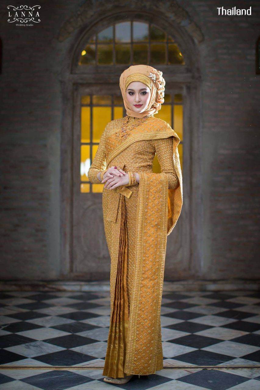 THAILAND 🇹🇭 | Muslim Wedding Dress in Thai Style - ชุดไทยศิวาลัย