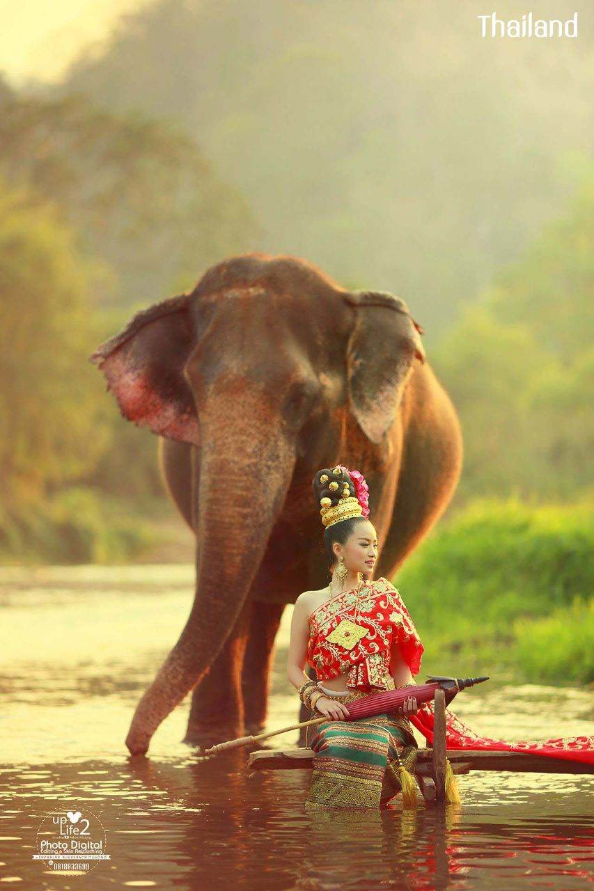 THAILAND 🇹🇭 | Thai Lanna dress in fantasy style.