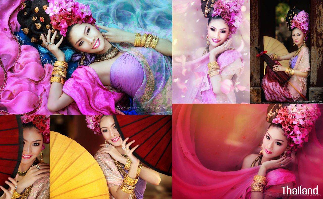 THAILAND 🇹🇭 | Thai Lanna dress in fantasy style.