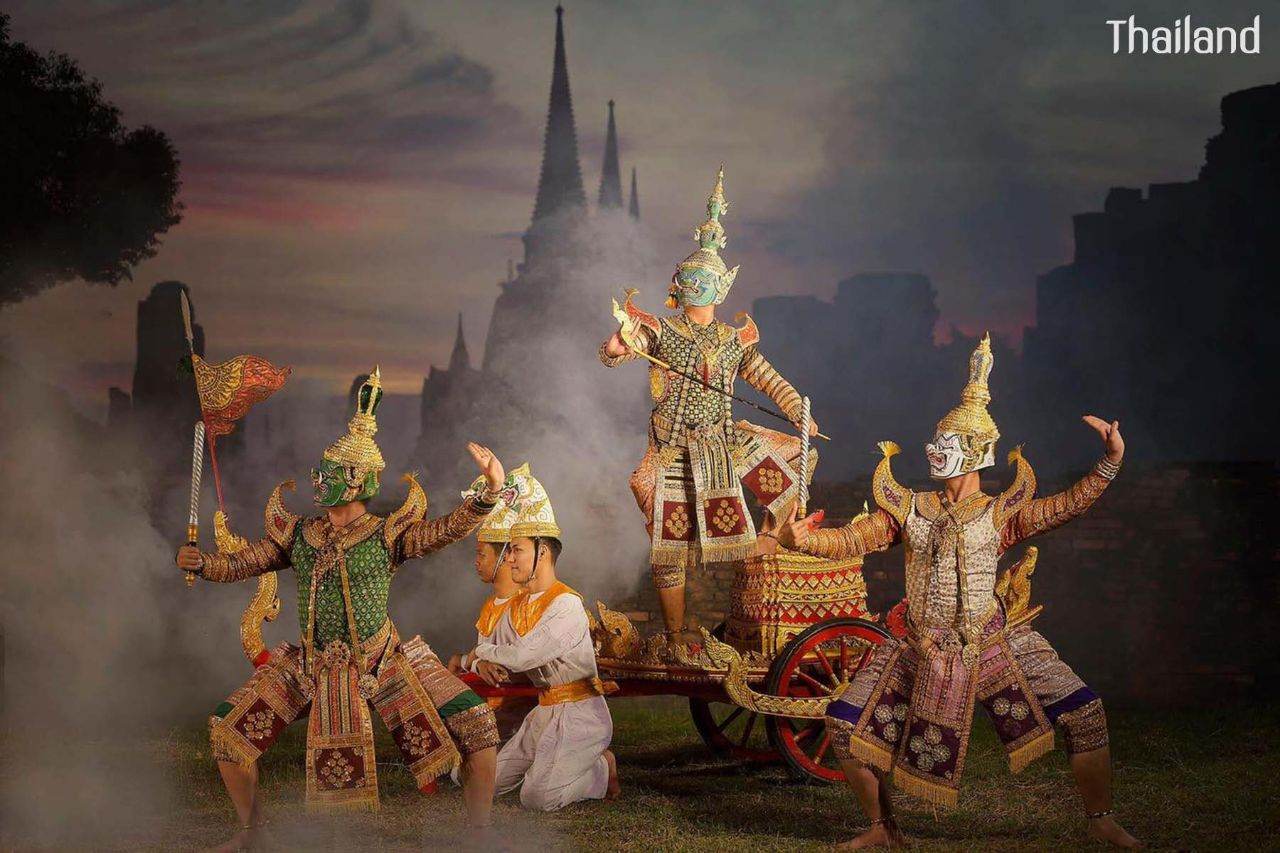 THAILAND 🇹🇭 | "โขน" Khon masked dance drama in Thailand