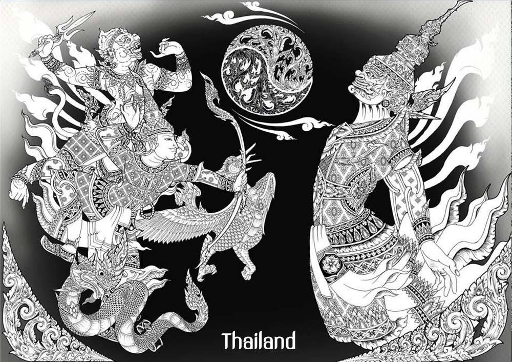 THAILAND 🇹🇭 | ทศกัณฐ์ "Tossakan" or "Ravana" Character
