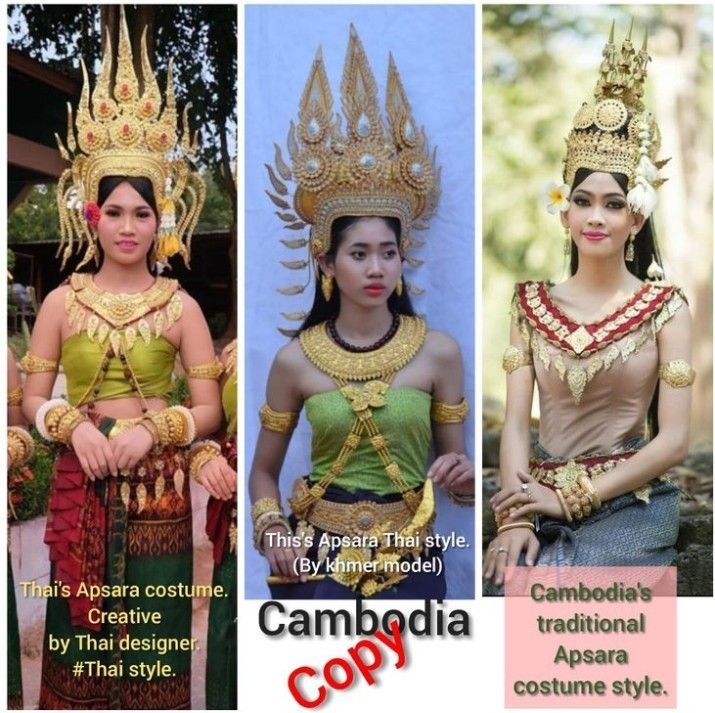 Thai Apsorn costume - Thai Apsara. #Thai style.