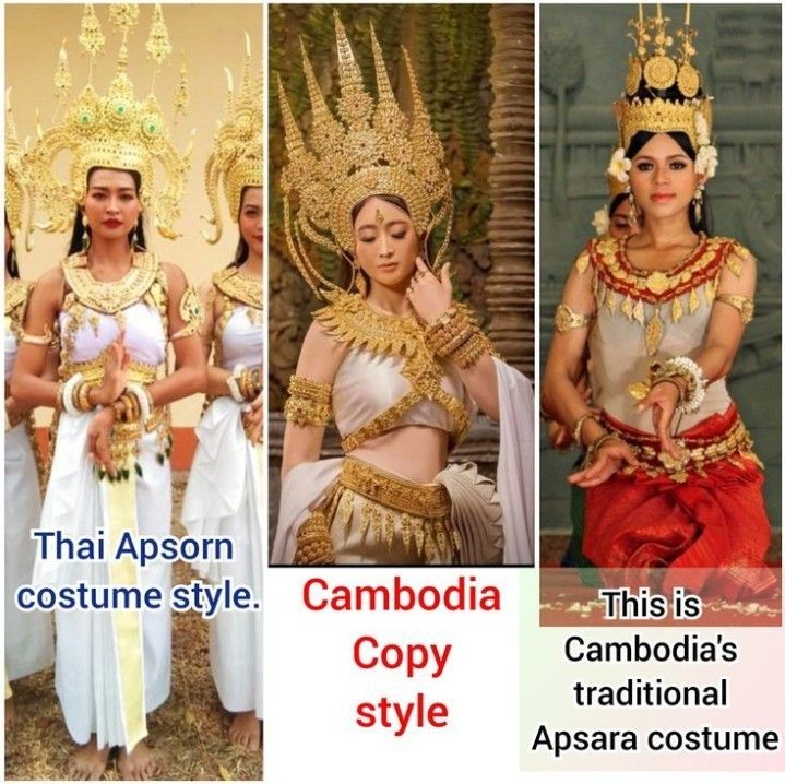 Thai Apsorn costume - Thai Apsara. #Thai style.