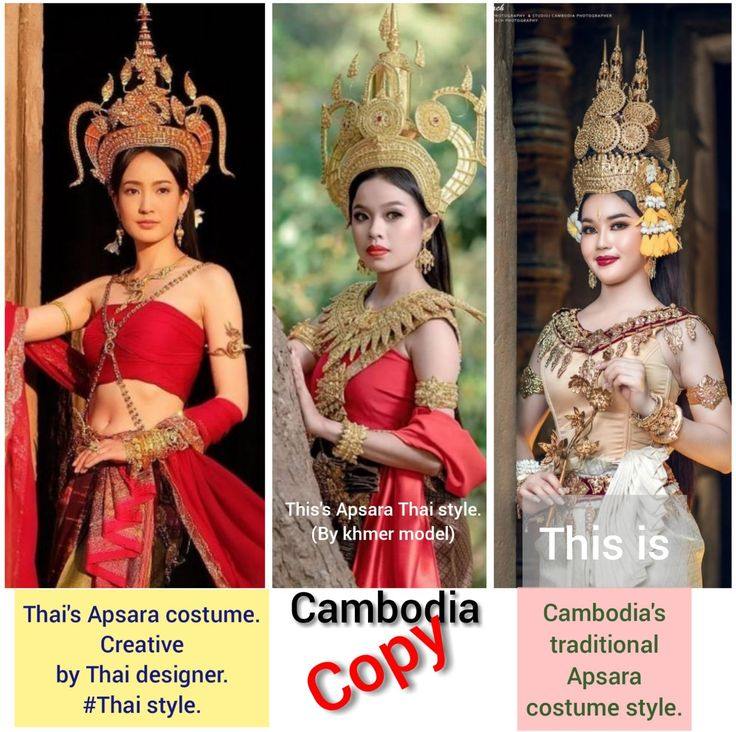 Thai Apsorn costume - Thai Apsara. #Thai style.
