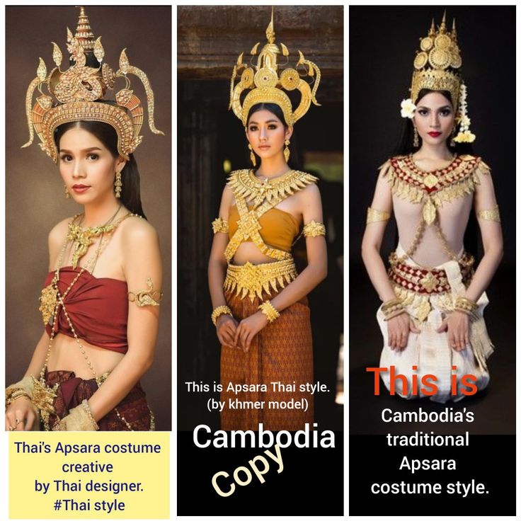 Thai Apsorn costume - Thai Apsara. #Thai style.