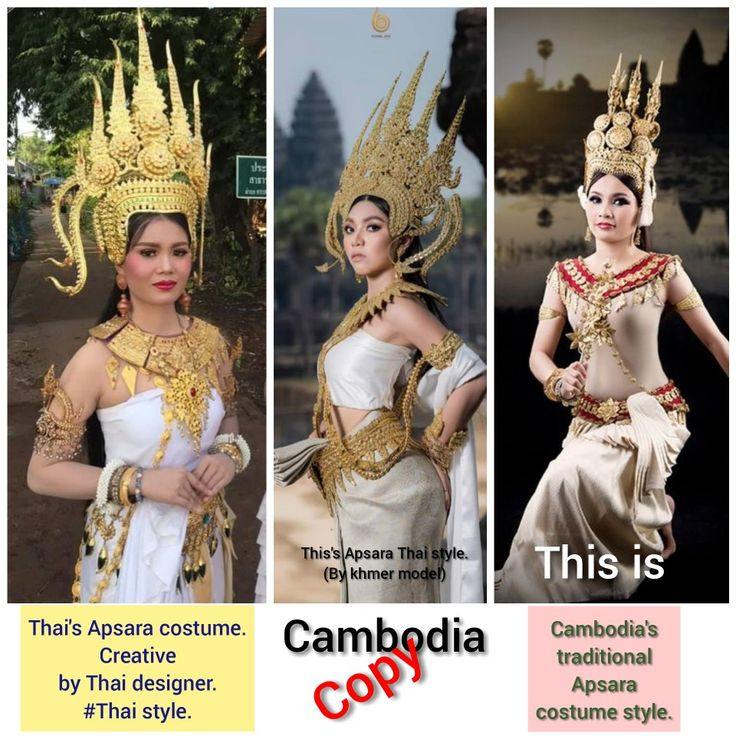 Thai Apsorn costume - Thai Apsara. #Thai style.