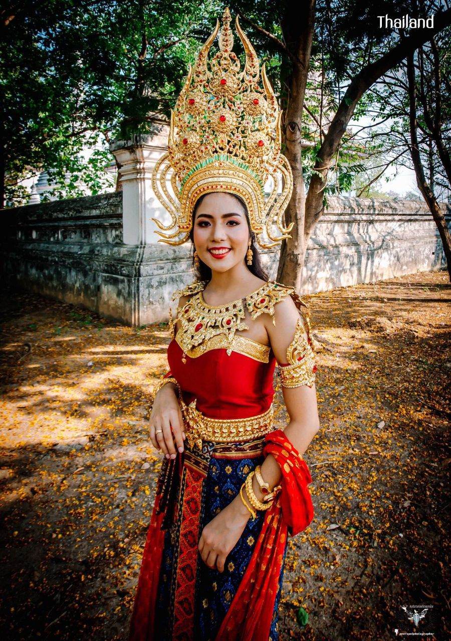 Thai Apsorn costume - Thai Apsara. #Thai style.