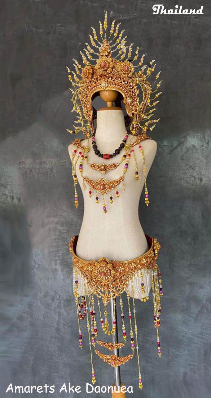 THAILAND 🇹🇭 | Thai Apsara headdress, Thai Apsara Crown