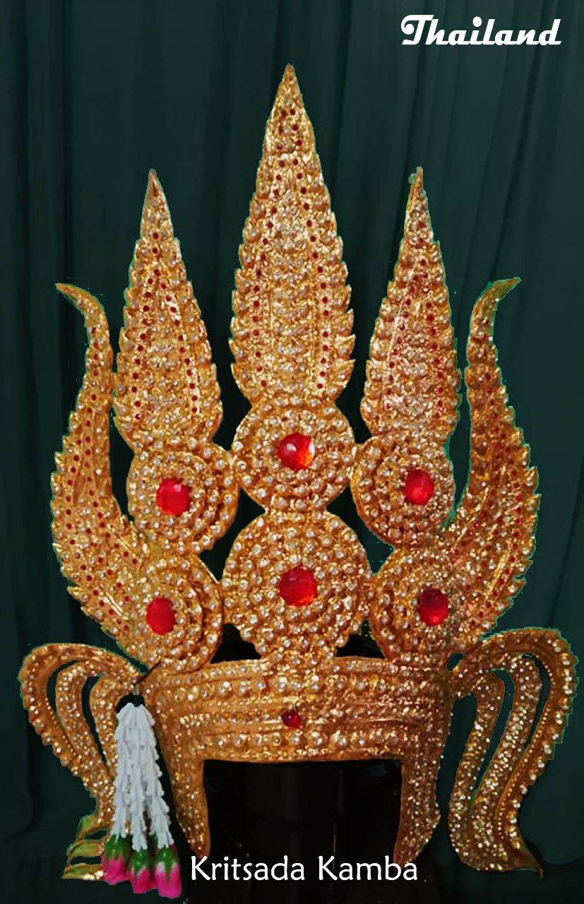 THAILAND 🇹🇭 | Thai Apsara headdress, Thai Apsara Crown