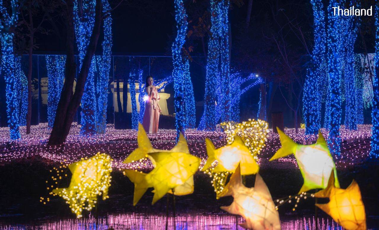 THAILAND 🇹🇭 | Amazing Countdown Amazing Light & Life มหัศจรรย์แห่งความหวัง2021(Nasatta Light Festival)