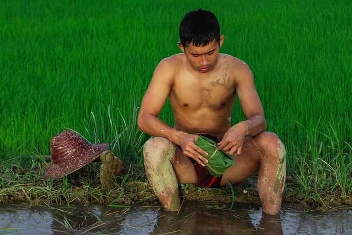 ดีต่อใจ#1594ทำนากับหนุ่มพม่า