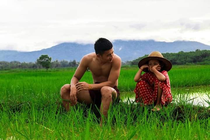 ดีต่อใจ#1594ทำนากับหนุ่มพม่า