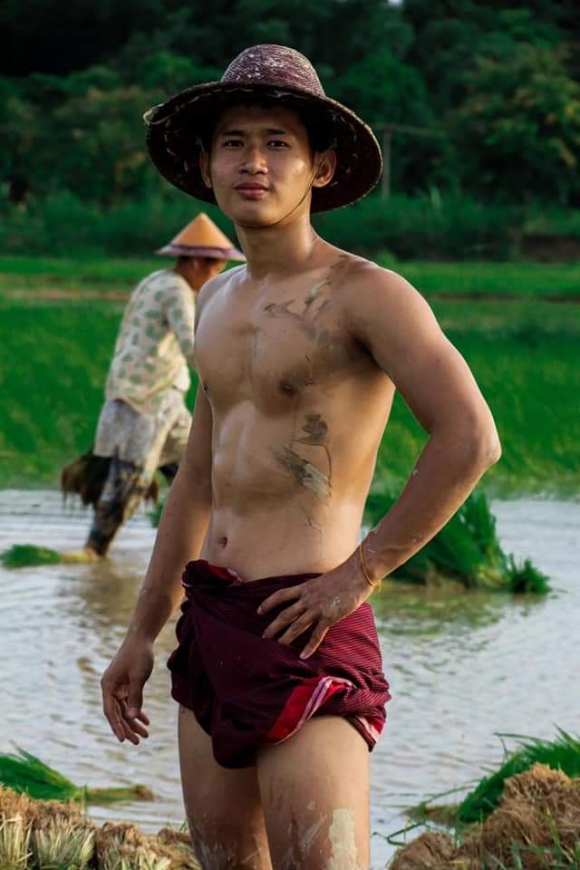 ดีต่อใจ#1594ทำนากับหนุ่มพม่า