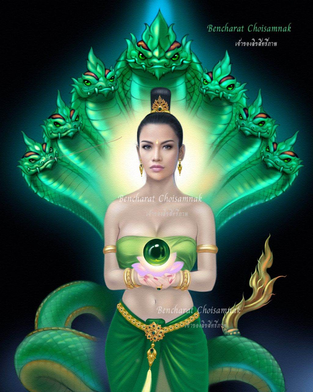 THAILAND 🇹🇭 | Naga, พญานาคราช By V.lex Digital Arts