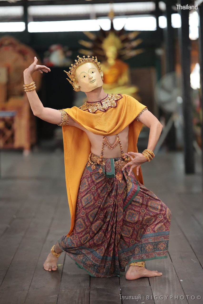 THAILAND 🇹🇭 | Khon masked dance drama in Ayutthaya Era. โขนสมมุติอยุธยา (ตอนสำมนักขาหาคู่)