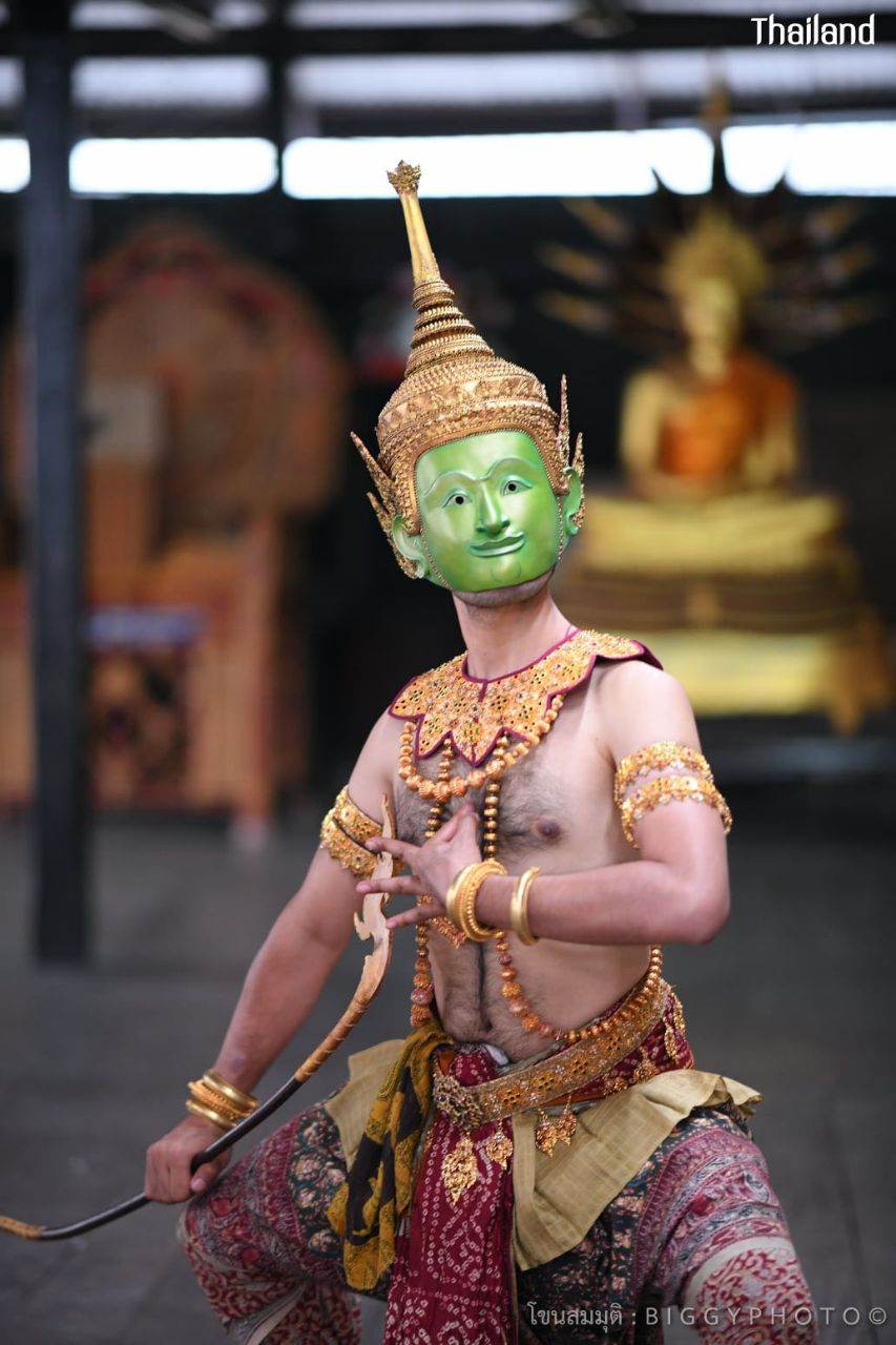THAILAND 🇹🇭 | Khon masked dance drama in Ayutthaya Era. โขนสมมุติอยุธยา (ตอนสำมนักขาหาคู่)
