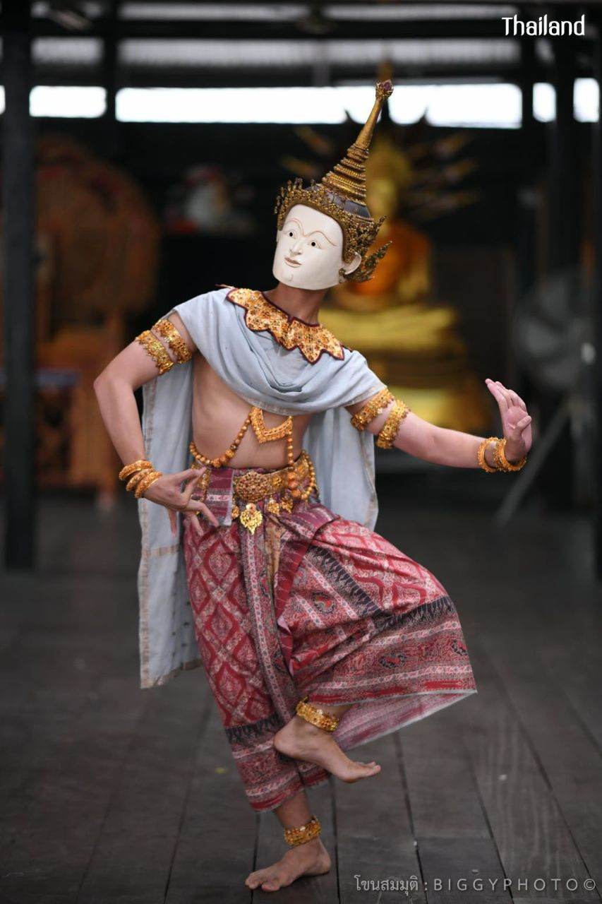 THAILAND 🇹🇭 | Khon masked dance drama in Ayutthaya Era. โขนสมมุติอยุธยา (ตอนสำมนักขาหาคู่)