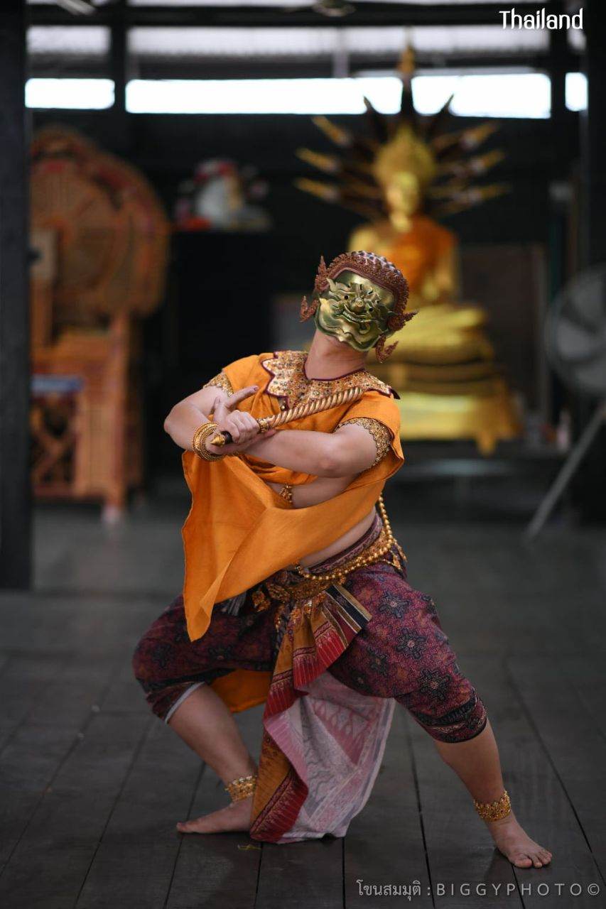 THAILAND 🇹🇭 | Khon masked dance drama in Ayutthaya Era. โขนสมมุติอยุธยา (ตอนสำมนักขาหาคู่)