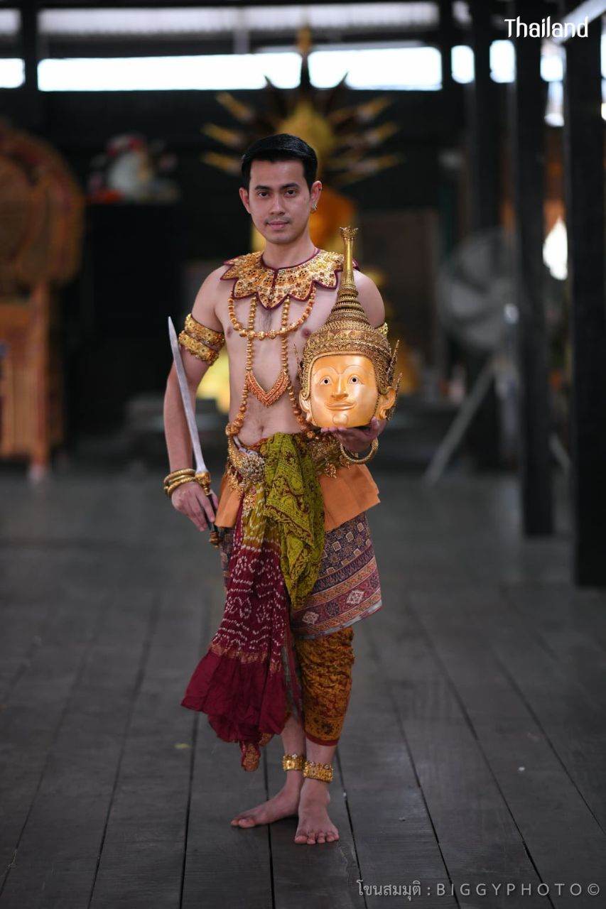 THAILAND 🇹🇭 | Khon masked dance drama in Ayutthaya Era. โขนสมมุติอยุธยา (ตอนสำมนักขาหาคู่)