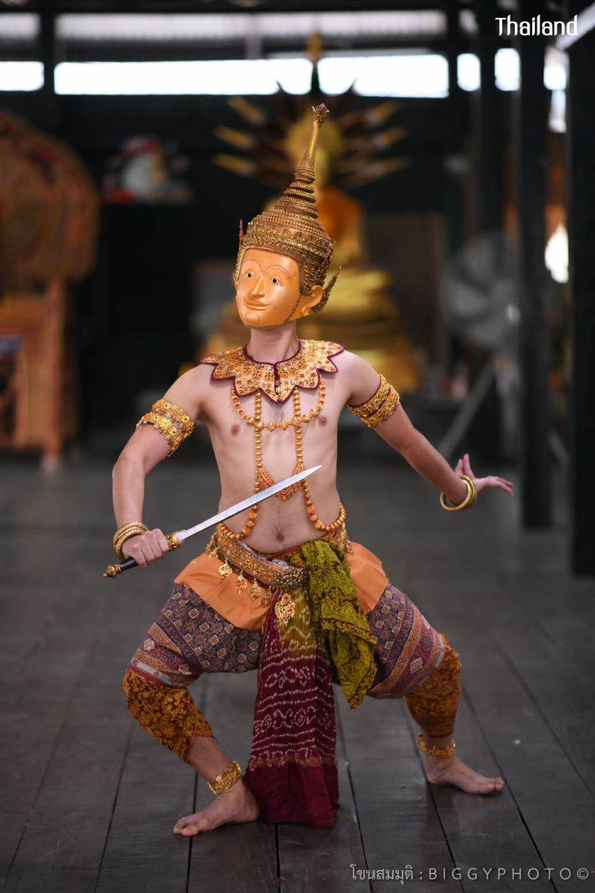 THAILAND 🇹🇭 | Khon masked dance drama in Ayutthaya Era. โขนสมมุติอยุธยา (ตอนสำมนักขาหาคู่)