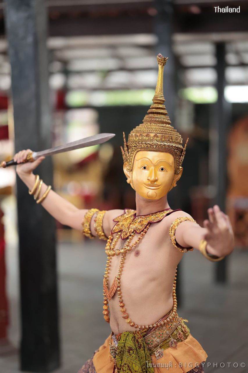 THAILAND 🇹🇭 | Khon masked dance drama in Ayutthaya Era. โขนสมมุติอยุธยา (ตอนสำมนักขาหาคู่)