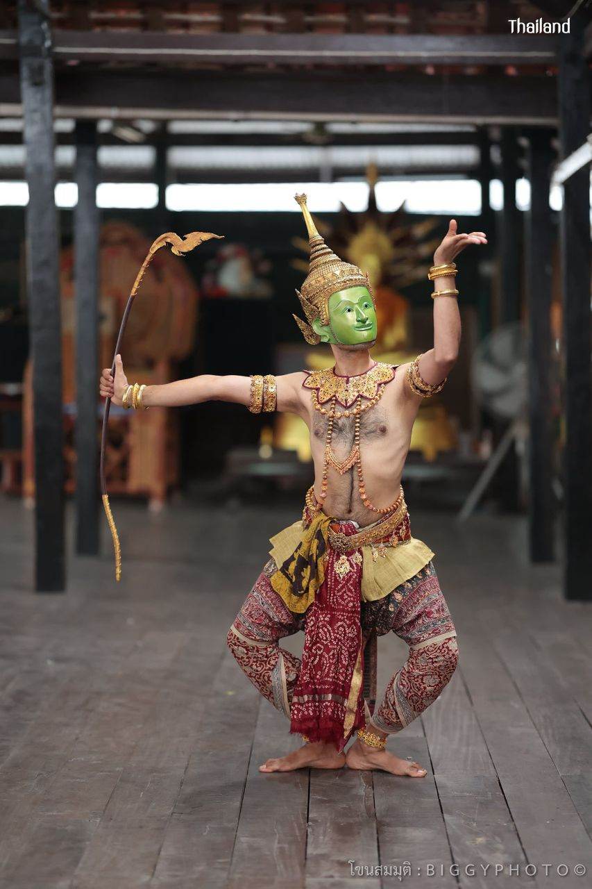 THAILAND 🇹🇭 | Khon masked dance drama in Ayutthaya Era. โขนสมมุติอยุธยา (ตอนสำมนักขาหาคู่)