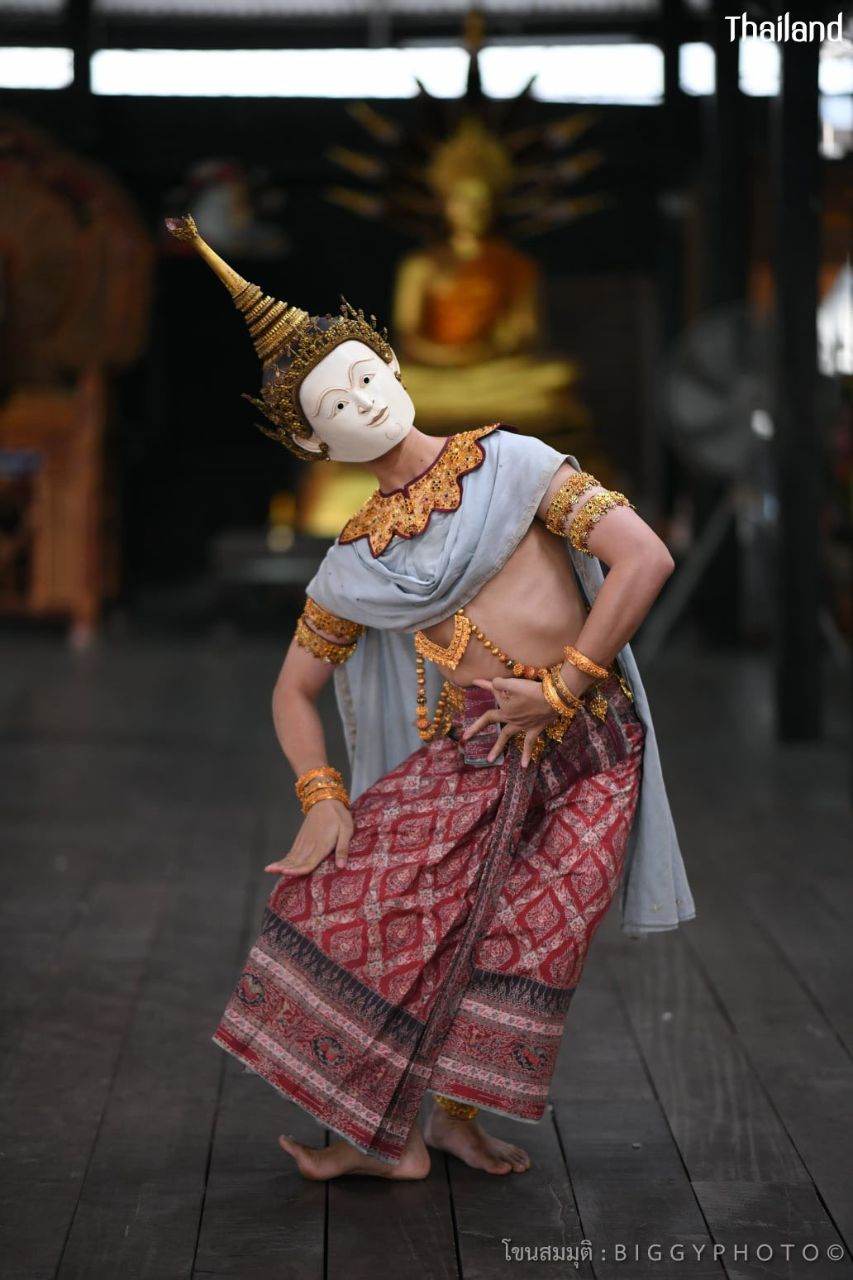 THAILAND 🇹🇭 | Khon masked dance drama in Ayutthaya Era. โขนสมมุติอยุธยา (ตอนสำมนักขาหาคู่)