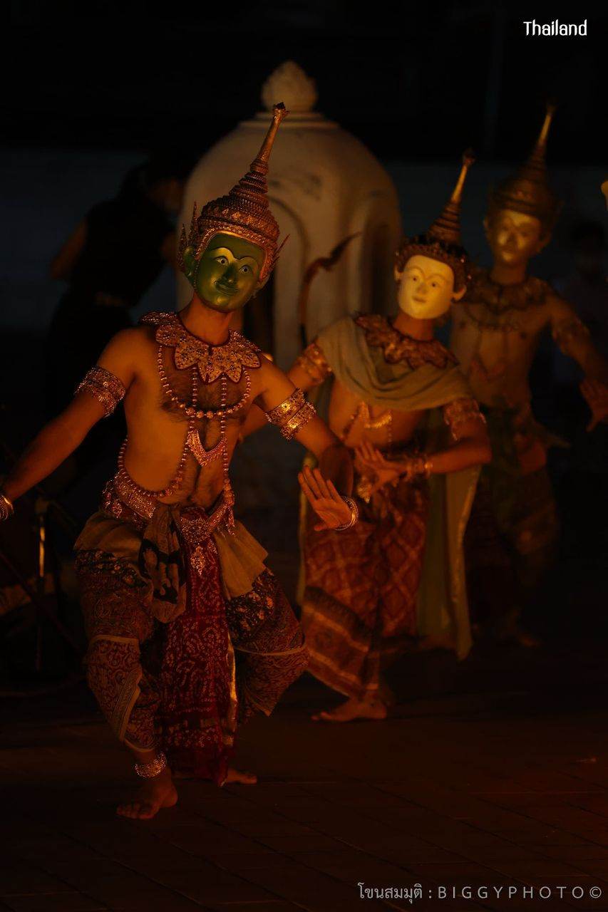 THAILAND 🇹🇭 | Khon masked dance drama in Ayutthaya Era. โขนสมมุติอยุธยา (ตอนสำมนักขาหาคู่)