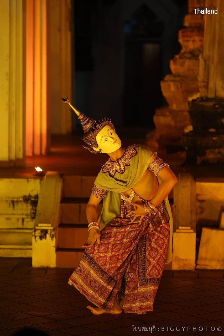 THAILAND 🇹🇭 | Khon masked dance drama in Ayutthaya Era. โขนสมมุติอยุธยา (ตอนสำมนักขาหาคู่)
