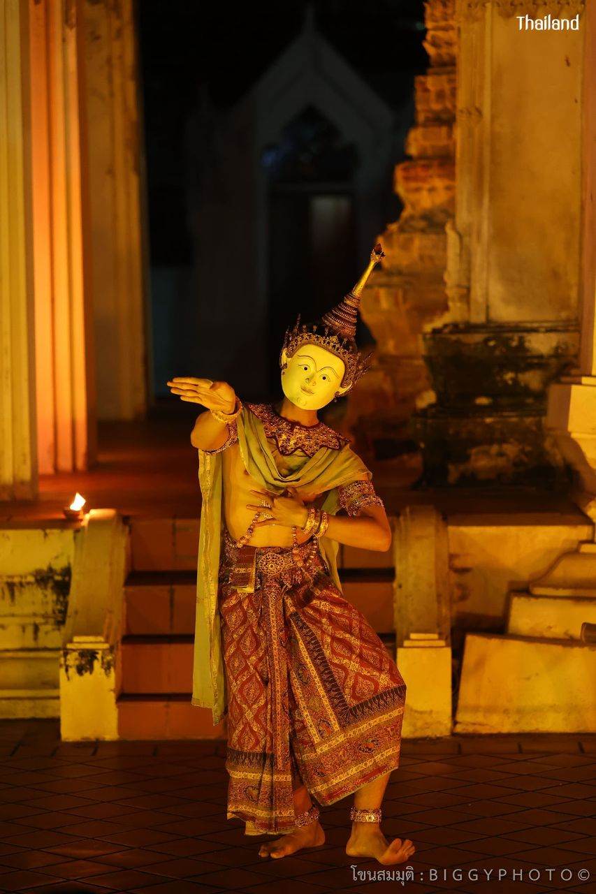 THAILAND 🇹🇭 | Khon masked dance drama in Ayutthaya Era. โขนสมมุติอยุธยา (ตอนสำมนักขาหาคู่)