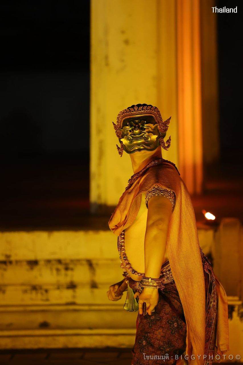 THAILAND 🇹🇭 | Khon masked dance drama in Ayutthaya Era. โขนสมมุติอยุธยา (ตอนสำมนักขาหาคู่)