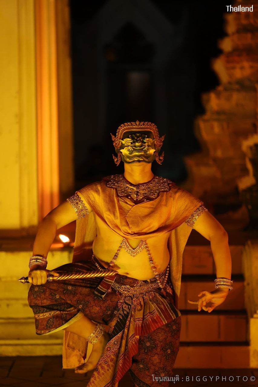 THAILAND 🇹🇭 | Khon masked dance drama in Ayutthaya Era. โขนสมมุติอยุธยา (ตอนสำมนักขาหาคู่)