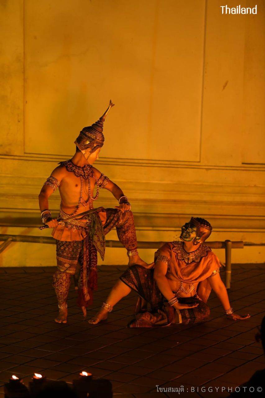 THAILAND 🇹🇭 | Khon masked dance drama in Ayutthaya Era. โขนสมมุติอยุธยา (ตอนสำมนักขาหาคู่)