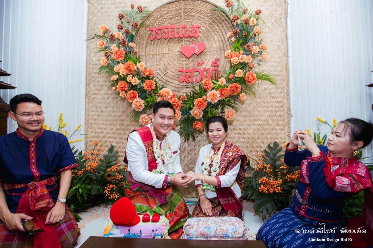 THAILAND 🇹🇭 | งานแต่งงานอีสาน(งานกินดอง) ในธีม... ชุดผู้ไทย