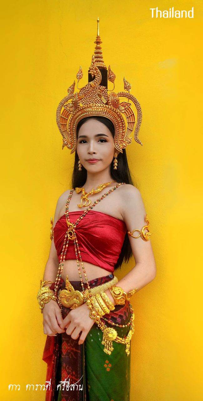 Thailand 🇹🇭 | Thai traditional costume, นาคี
