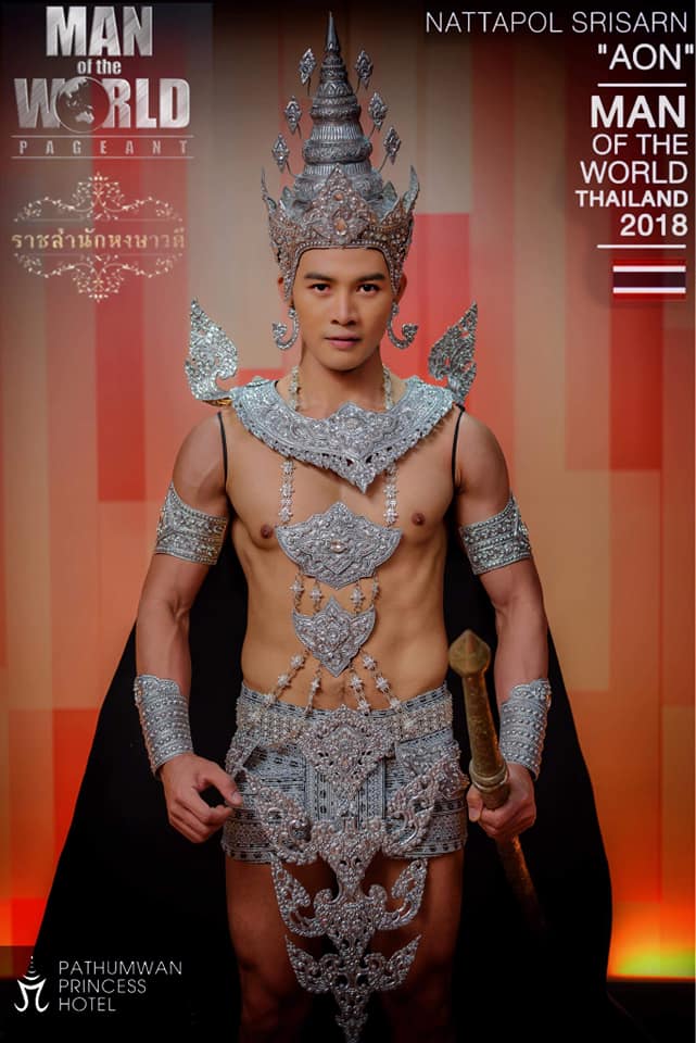 Thailand 🇹🇭 | Thai traditional costume, ชุดประจำชาติ Man OF The World Thailand 2018
