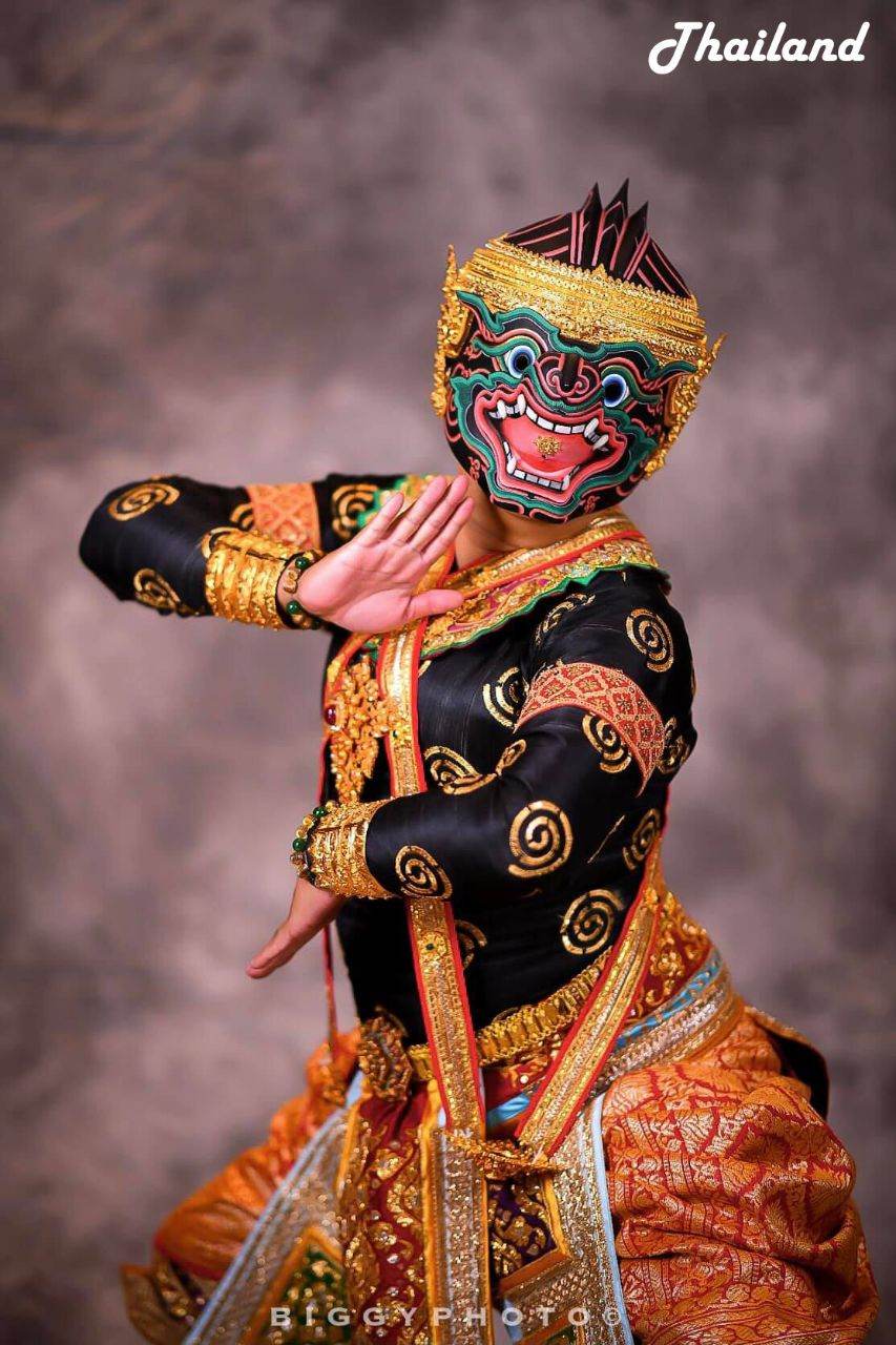 THAILAND 🇹🇭 | นิลพัท ลิงดำกำแหง, "โขน" Khon masked dance drama in Thailand